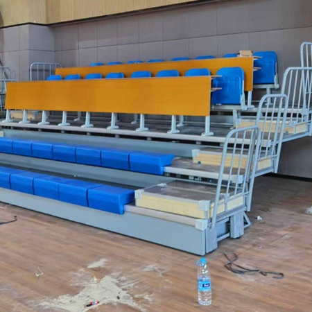 Hollow bar stools retractable bleacher seats